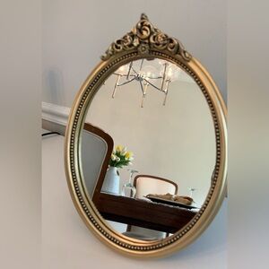 Vintage oval Thailand mirror